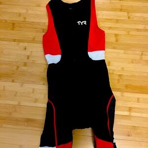 TYR Triathlon Zip Back Suit size small